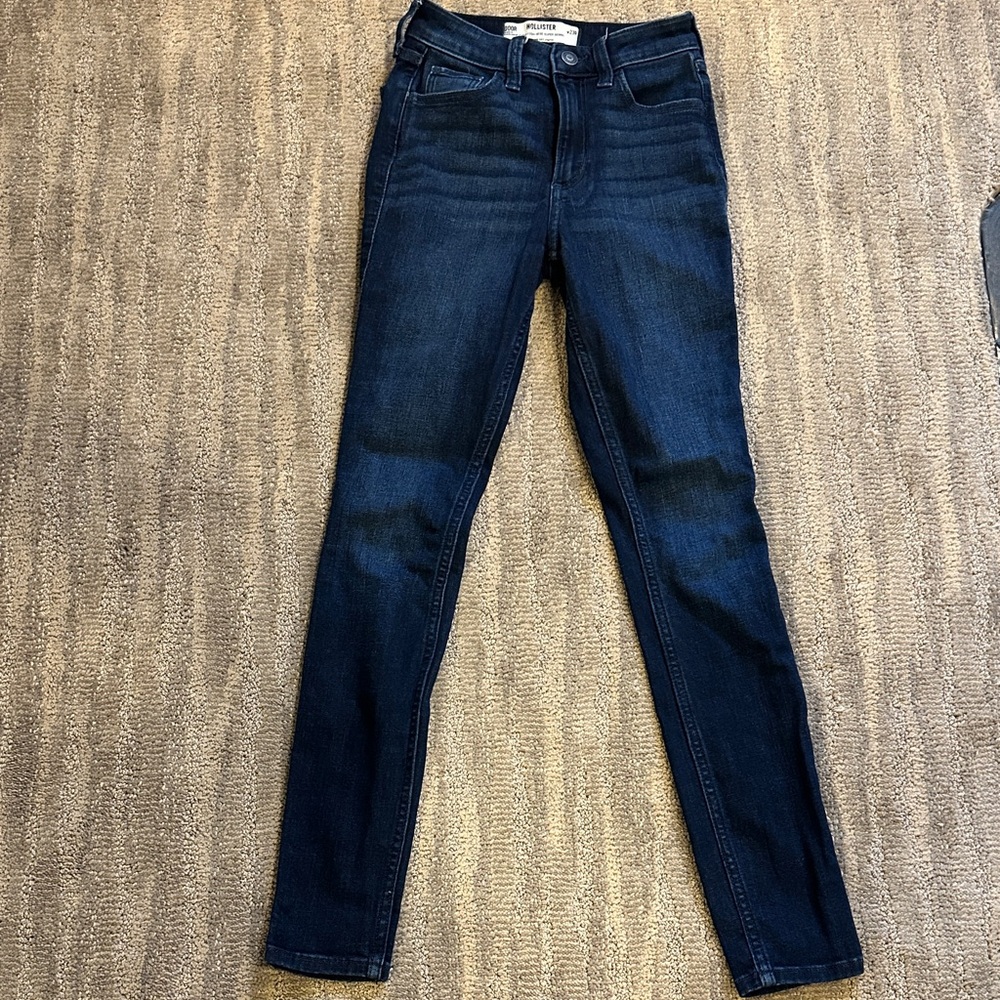 Hollister Dark Blue Skinny Jeans